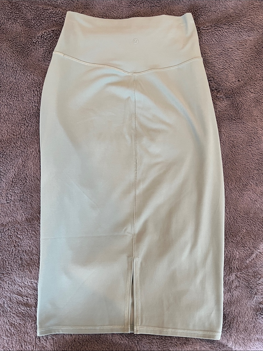 lululemon athletica High-Rise Midi Skirt in Light Green